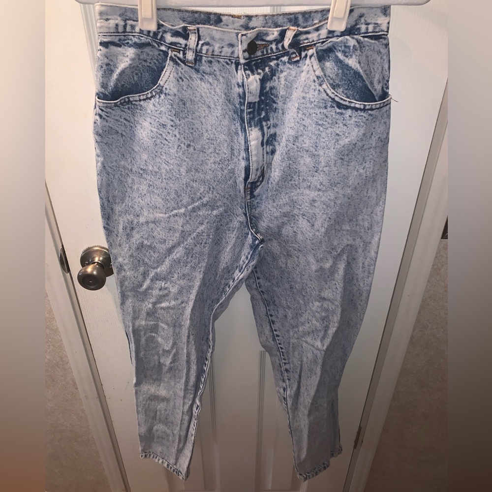 Cad Ferrat vintage Acid Wash Denim Jeans